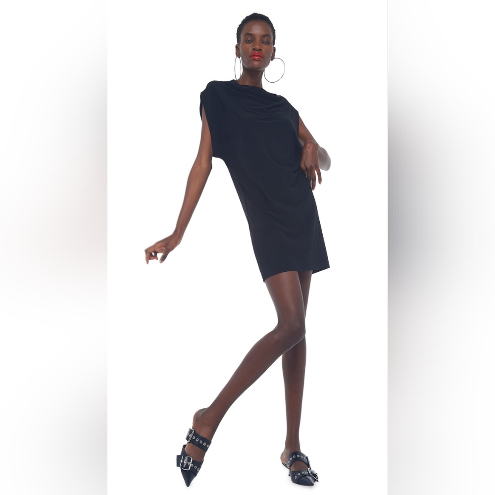 NWT Norma Kamali Sleeveless All-in-One Dress, XXS (32)